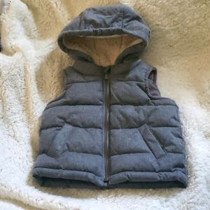 Baby Sherpa Lined Vest 12-18M